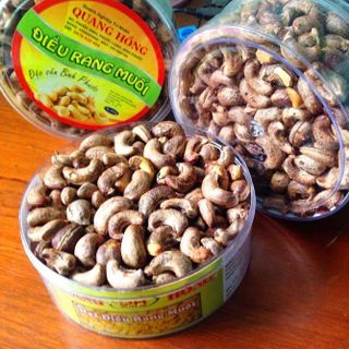 Hạt điều rang muối loại A hộp 500G