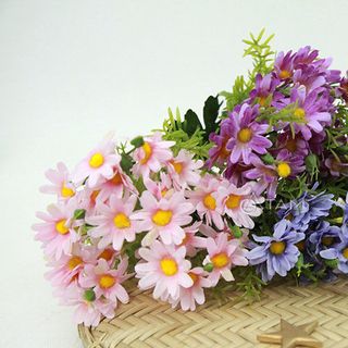Cành hoa giả trang trí Cúc bông to số 68