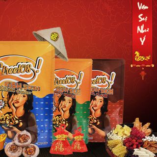 SNACK DA CÁ TRỨNG MUỐI PHÔ MAI