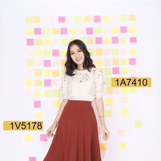 Áo kiểu công sở nữ M Collection A7410