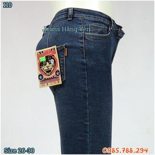 Quần Jean Nữ Lưng Cao Kiểu Trơn Ms 110