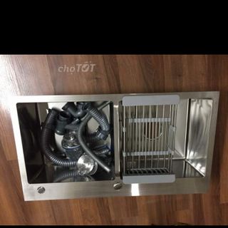 combo chậu inox 304 vòi rửa BH Trọn Đời