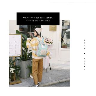 Balo nữ form Đài Loan - Trend mới 2019 - Mã BL004M mẫu mới