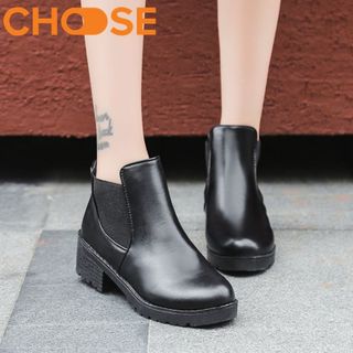 Giày OXFORD Nữ/Giày Boot/Giày Đốc Thể Thao Cổ Cao Thun Đàn Hồi 1505 giá sỉ