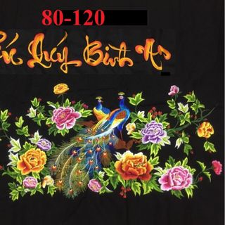 Vạn sự như ý - tranh thêu chưa lên khung
