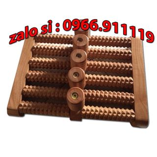 BÀN LĂN MASSAGE CHÂN GỖ 5x6 HÀNG ĐẠI