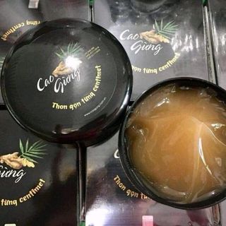 cao gừng tan mỡ