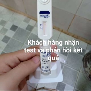 QUE TEST HIV ORAQUICK DỊCH MIỆNG DO CHÍNH PHỦ MỸ TRỢ GIÁ