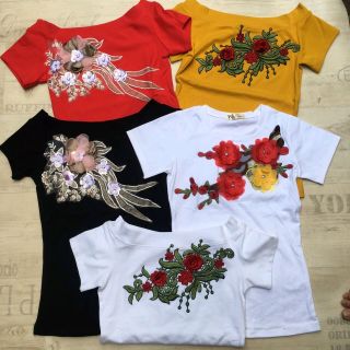 áo hoa thêu hình thật