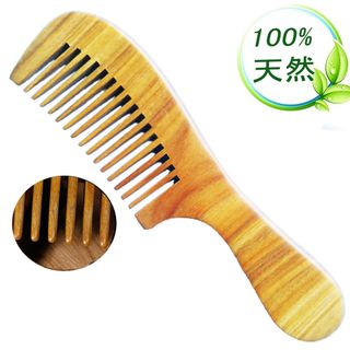Lược Gỗ Hương đàn Xuất Nhật - Lược gỗ bách xanh Xuất Nhật Bán Amazon japan Làm Quà tặng sang trọng-Chống tĩnh điện- Lược dáng cổ điển- Lược chải tóc - nhật bản