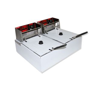 Bếp chiên nhúng điện đôi HX-82