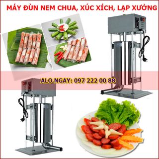 MÁY LÀM XÚC XÍCH BẰNG ĐIỆN 10 LÍT