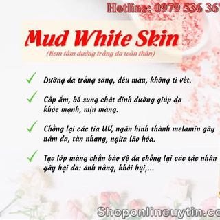 Tắm Trắng Mud White Skin giá sỉ