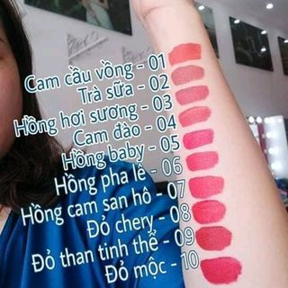 Son tơ lụa Hàn Quốc