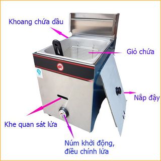 Bếp Chiên Nhúng Đơn Dùng Gas giá sỉ