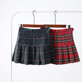 Chân váy Tennis Skirt Caro Xanh Lá
