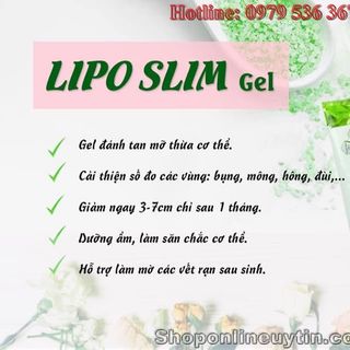 Gel Tan Mỡ LiPo Slim Vychi