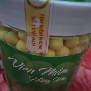 viên mầm hồng sâm