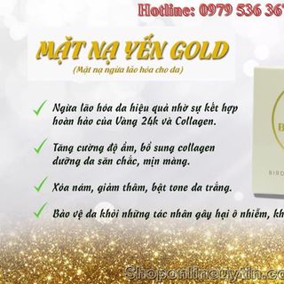 Mặt Nạ Yến Gold Vychi giá sỉ