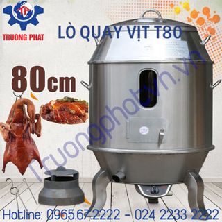 Lò Quay Vịt bằng Than Gas T80