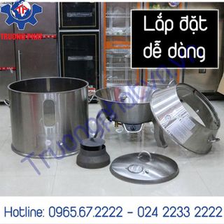 Lò Quay Vịt bằng Than Gas T80