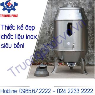 Lò Quay Vịt bằng Than Gas T80