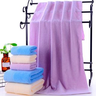 Khăn lớn 70x140 siêu dày mềm mại chất liệu cotton mềm mại 450g 123