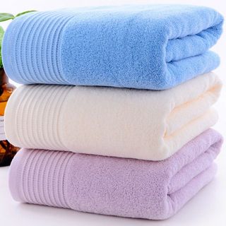 Khăn lớn 70x140 siêu dày mềm mại chất liệu cotton mềm mại 450g 123