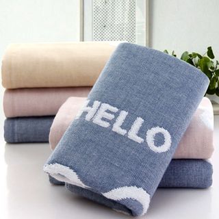 Khăn tắm dày 34x76siêu thấm chất liệu 100 cotton 100g 128