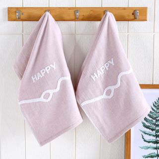 Khăn tắm dày 34x76siêu thấm chất liệu 100 cotton 100g 128