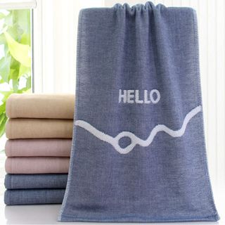 Khăn tắm dày 34x76siêu thấm chất liệu 100 cotton 100g 128