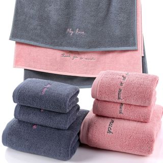 Khăn tắm dày 34x75siêu thấm chất liệu 100 cotton 120g 129