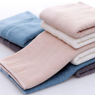 Khăn tắm dày 34x75siêu thấm chất liệu 100 cotton 100g 125