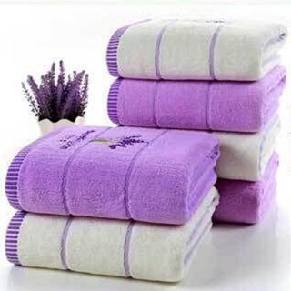 Khăn lớn 70x140 siêu dày siêu thấm chất liệu cotton mềm mại 380g 124