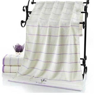 Khăn lớn 70x140 siêu dày siêu thấm chất liệu cotton mềm mại 380g 124