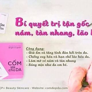 cốm đẹp da Đẹp