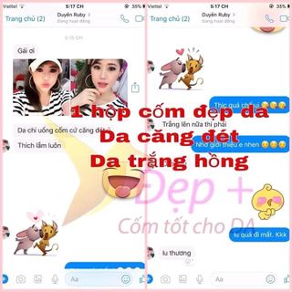 cốm đẹp da Đẹp