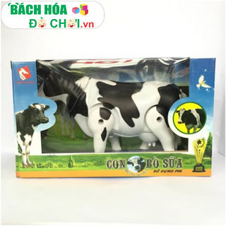 đồ chơi bò sữa dùng pin