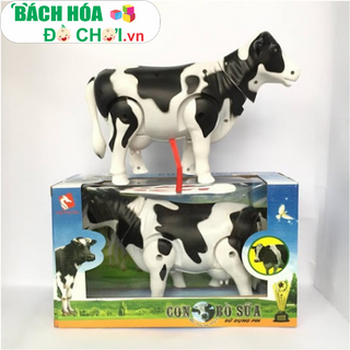 đồ chơi bò sữa dùng pin