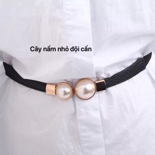 thắt lưng nữchun co giãnbản 15cmmătj đính hạt to-nhỏ