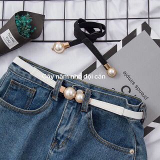 thắt lưng nữchun co giãnbản 15cmmătj đính hạt to-nhỏ