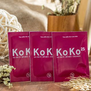 Cao khô Hà thủ ô Collagen KoKo 25 làm đen tóc đẹp da