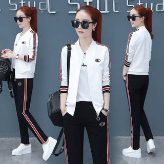 Đồ bộ thể thao áo khoác champion TT237 Set 3 món
