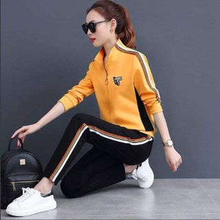 Đồ bộ thể thao nữ thêu con ong TT243
