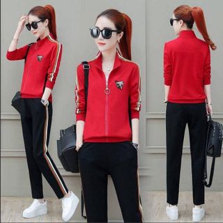 Đồ bộ thể thao nữ thêu con ong TT243