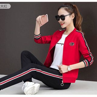 Đồ bộ thể thao áo khoác champion TT237 Set 3 món