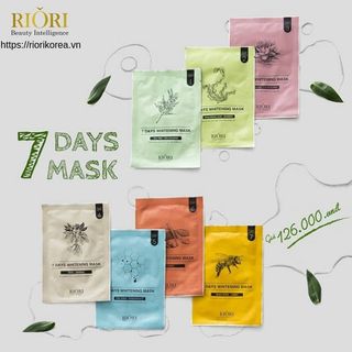 Mặt Nạ Giấy 7 Days Mask Riori giá sỉ