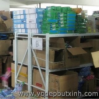 Sỉ bút bi quạt combo 1000 cây Vở Đẹp Bút Xinh