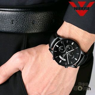 đồng hồ NiBoSi 2309 dây da