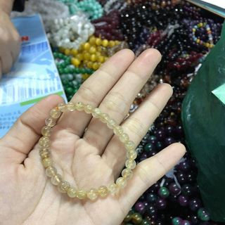 Vòng tay thạch anh tóc loại 6ly